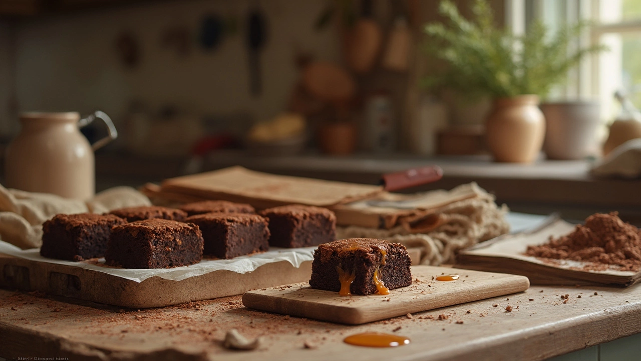 Brownies: Dulce de Leche vs. The Classic