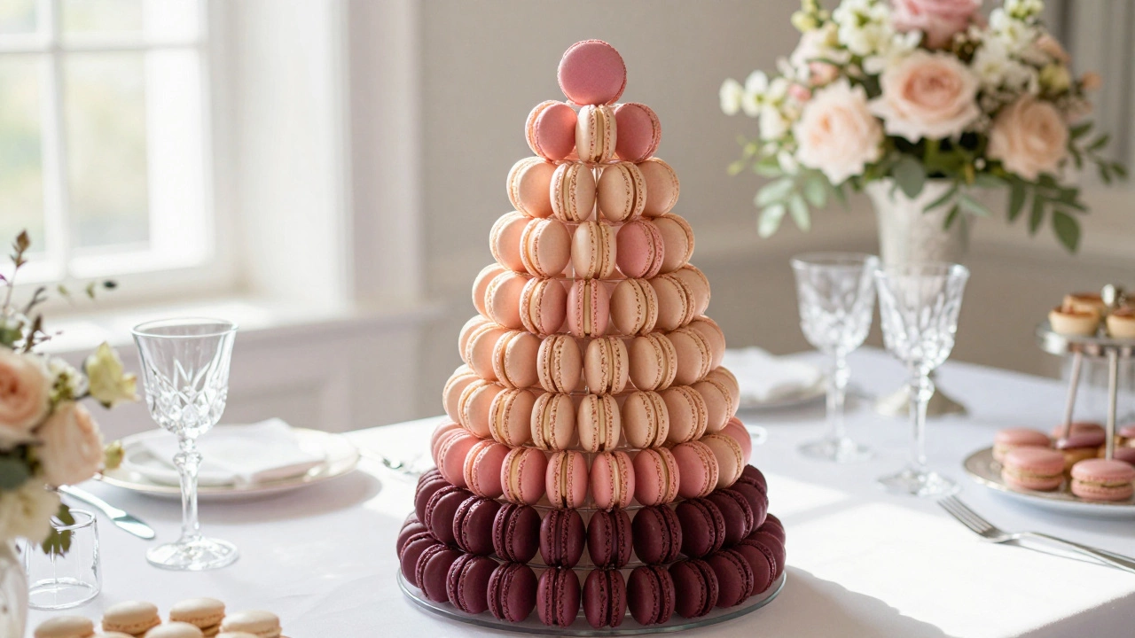 Macaron Tower Calculator: How Many Macarons for a 4-Tier Display?