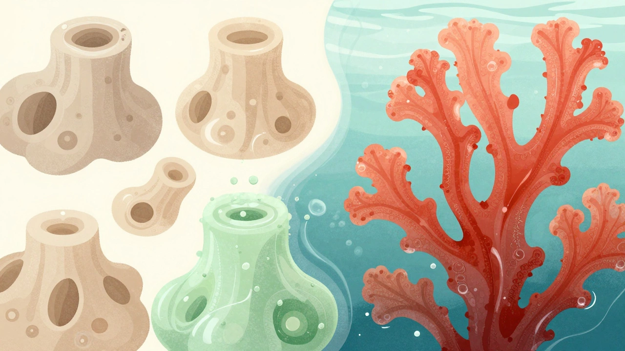 Comparison of animal gelatin sources vs plant-based agar